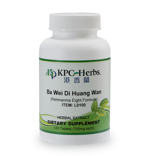 Ba Wei Di Huang Wan - 0100 - 120 Tablets
