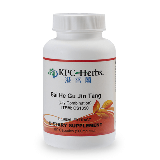 Bai He Gu Jing Tang - 1350 - 100 Capsules
