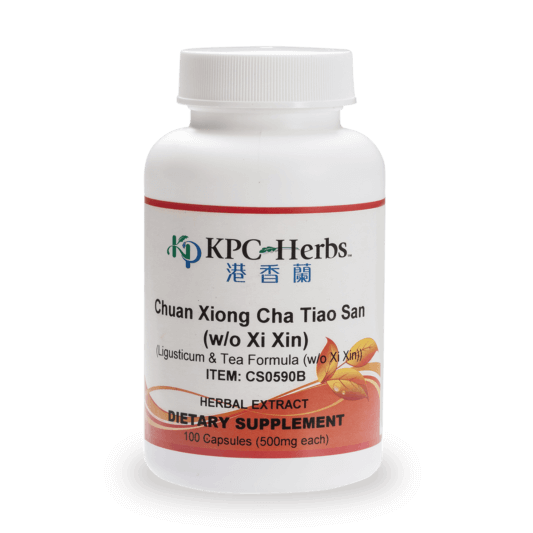Chuan Xiong Cha Tiao San (wo Xi Xin) - 0590 - 100 Capsules
