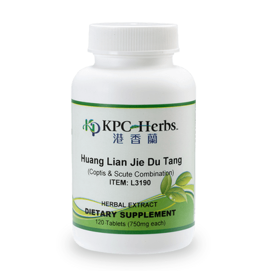 Huang Lian Jie Du Tang - 3190 - 120 Tablets