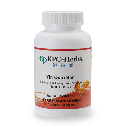 Yin Qiao San - CS3870 - 100 Capsules (500mg each)
